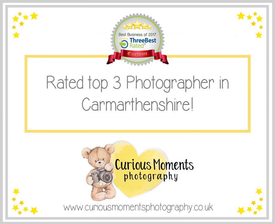 Rated top 3 Photographer in Carmarthenshire!